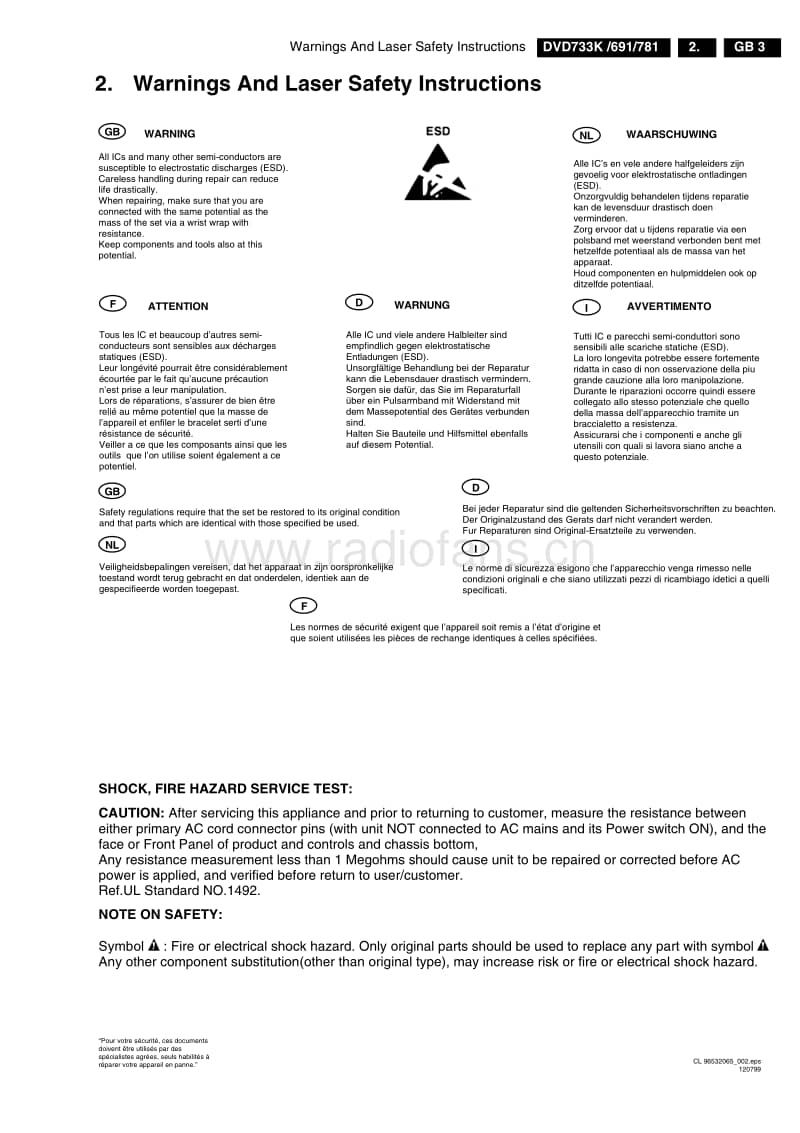 Philips-DVD-733-K-Service-Manual电路原理图.pdf_第3页