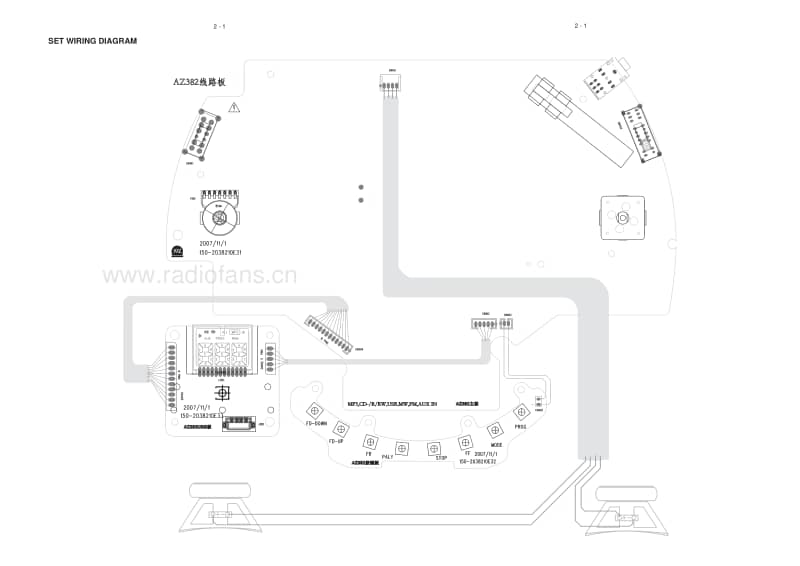 Philips-AZ-382-Service-Manual电路原理图.pdf_第3页