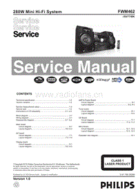 Philips-FWM-462-Service-Manual电路原理图.pdf