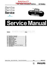Philips-AZ-8348-Service-Manual电路原理图.pdf