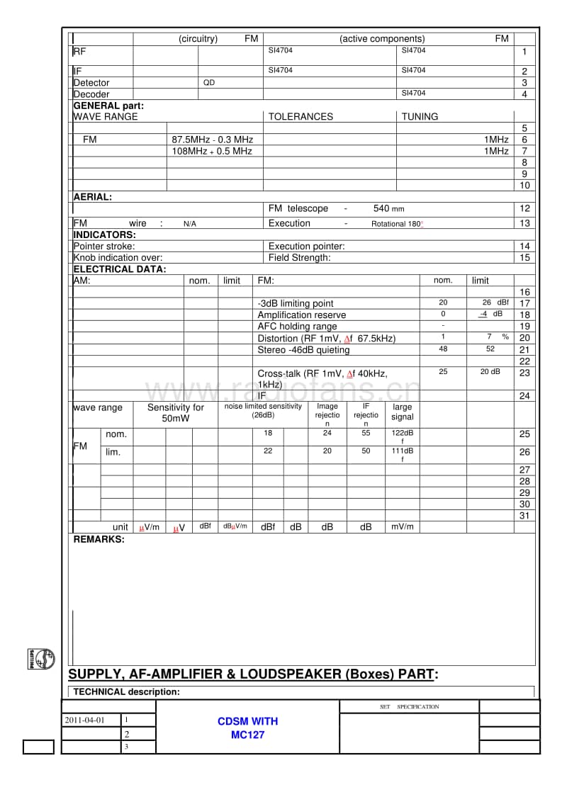 Philips-MC-127-Service-Manual电路原理图.pdf_第3页