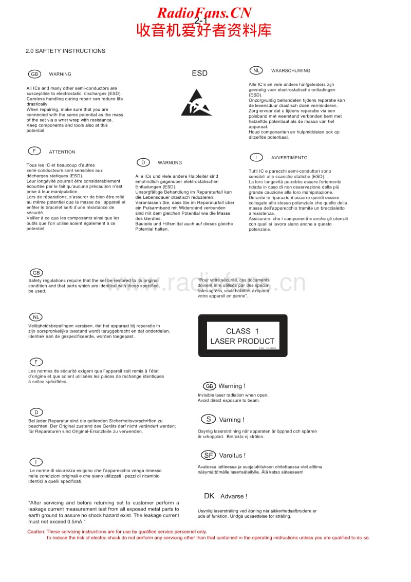 Philips-ARG-1837-Service-Manual电路原理图.pdf_第2页