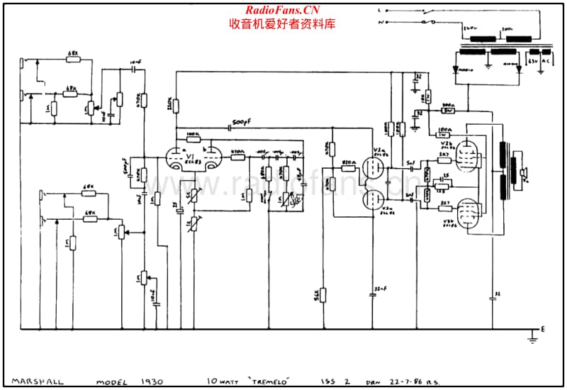 Marshall-1930-Schematic电路原理图.pdf_第1页