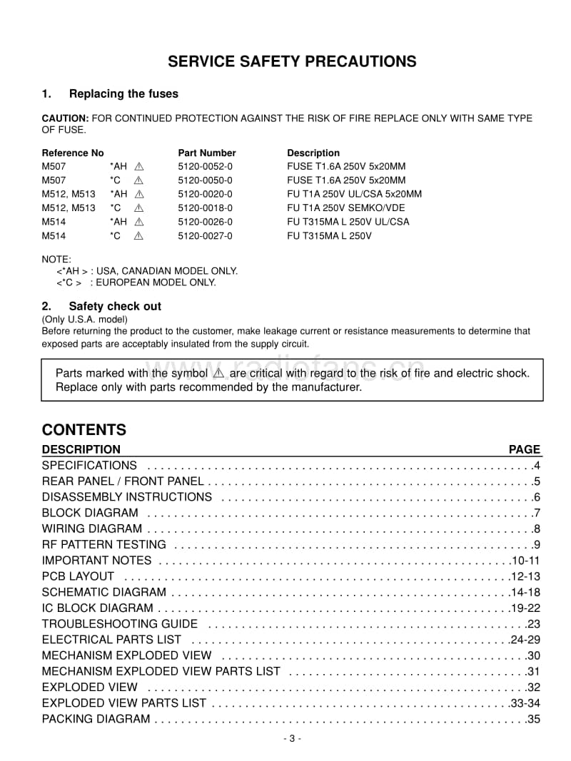 Nad-C-542_Mk2-Service-Manual电路原理图.pdf_第3页