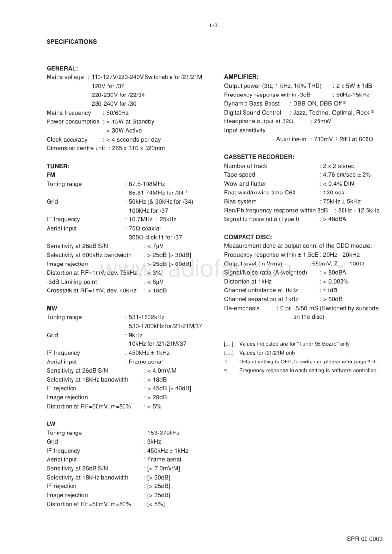 Philips-FWC-100-Service-Manual电路原理图.pdf_第3页