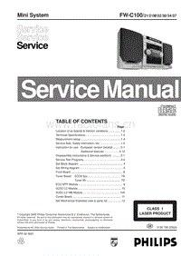 Philips-FWC-100-Service-Manual电路原理图.pdf