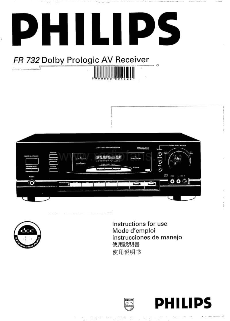 Philips-FR-732-Service-Manual电路原理图.pdf_第1页