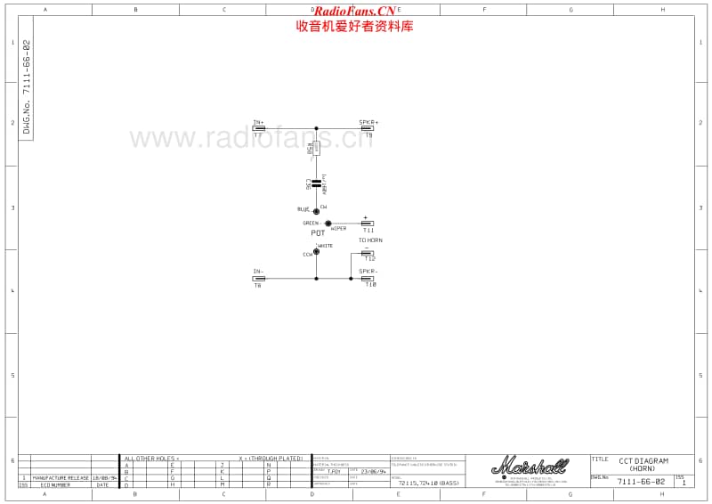 Marshall-DBS-7200-2115-72410-00W-Head-7111-66-02-Schematic电路原理图.pdf_第1页