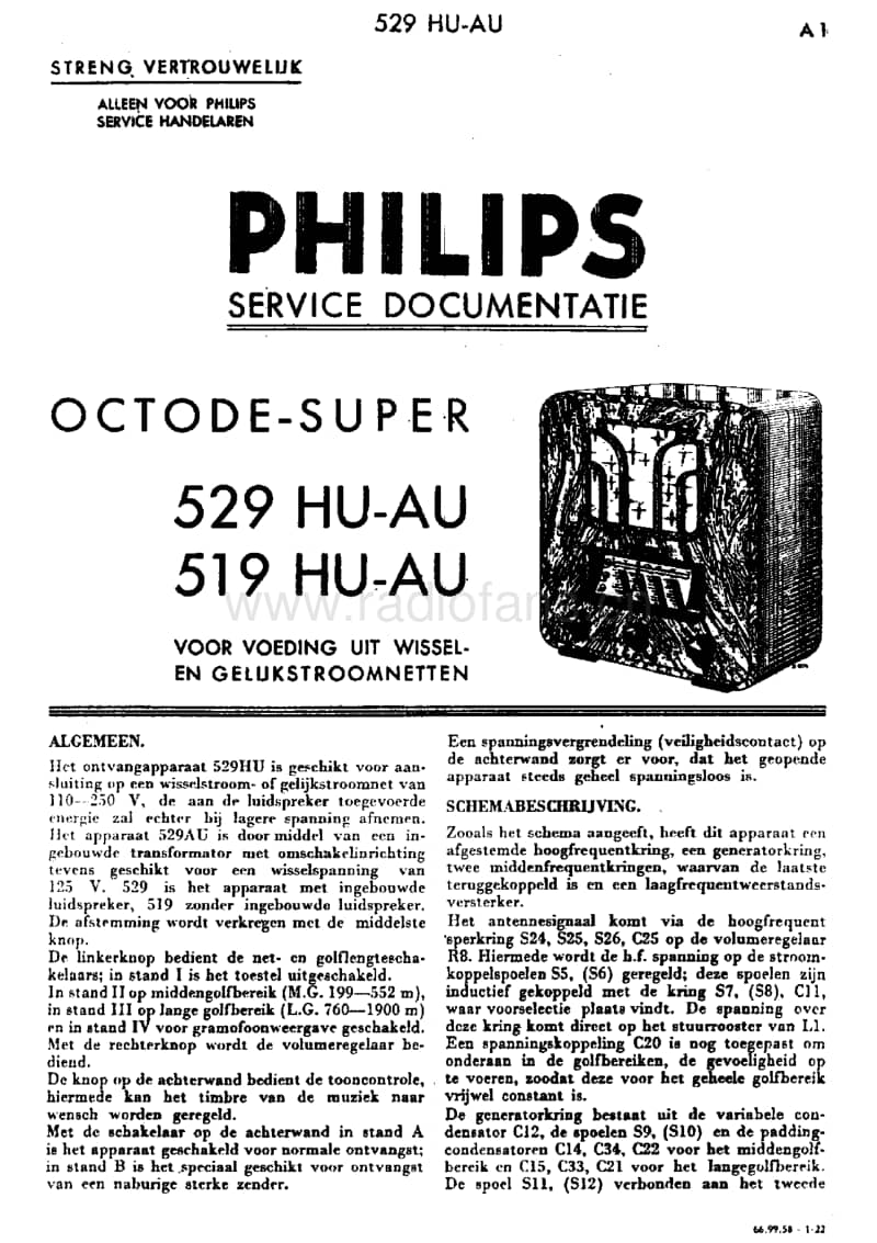 Philips-529-HU-Service-Manual电路原理图.pdf_第3页