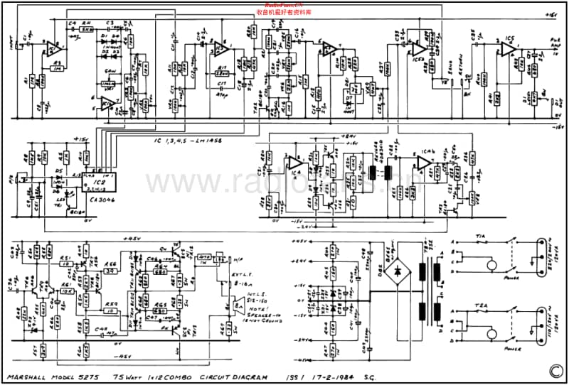 Marshall-5275-Schematic电路原理图.pdf_第1页