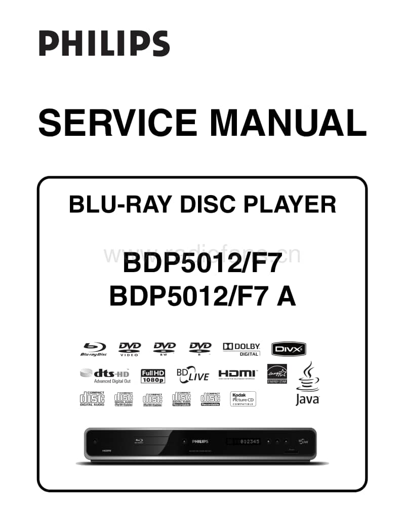 Philips-BDP-5012-F-7-Service-Manual(1)电路原理图.pdf_第1页