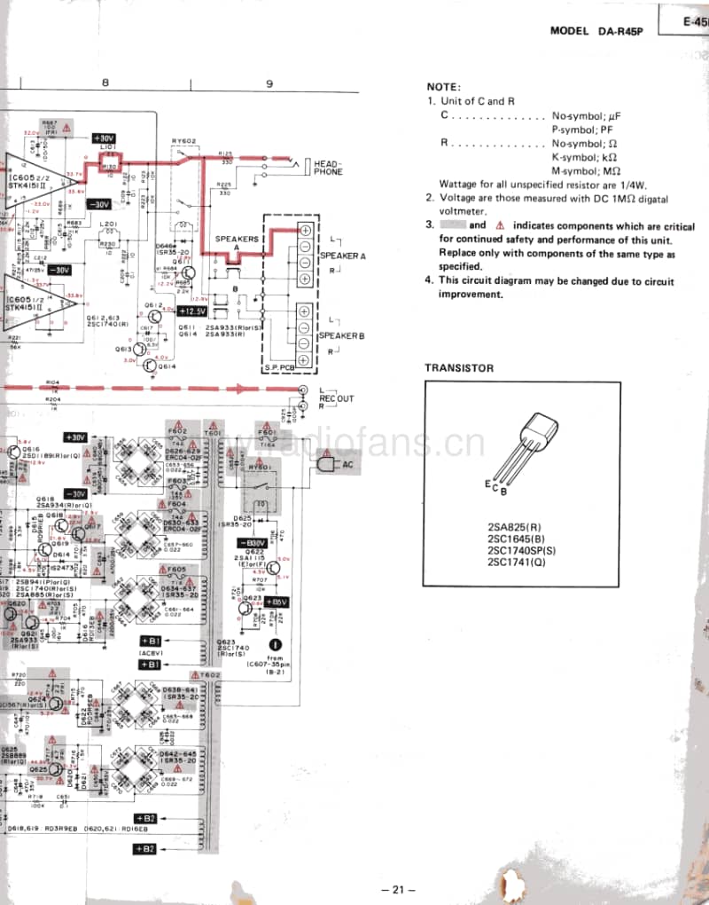 Mitsubishi-DA-R45P-schematics电路原理图.pdf_第3页