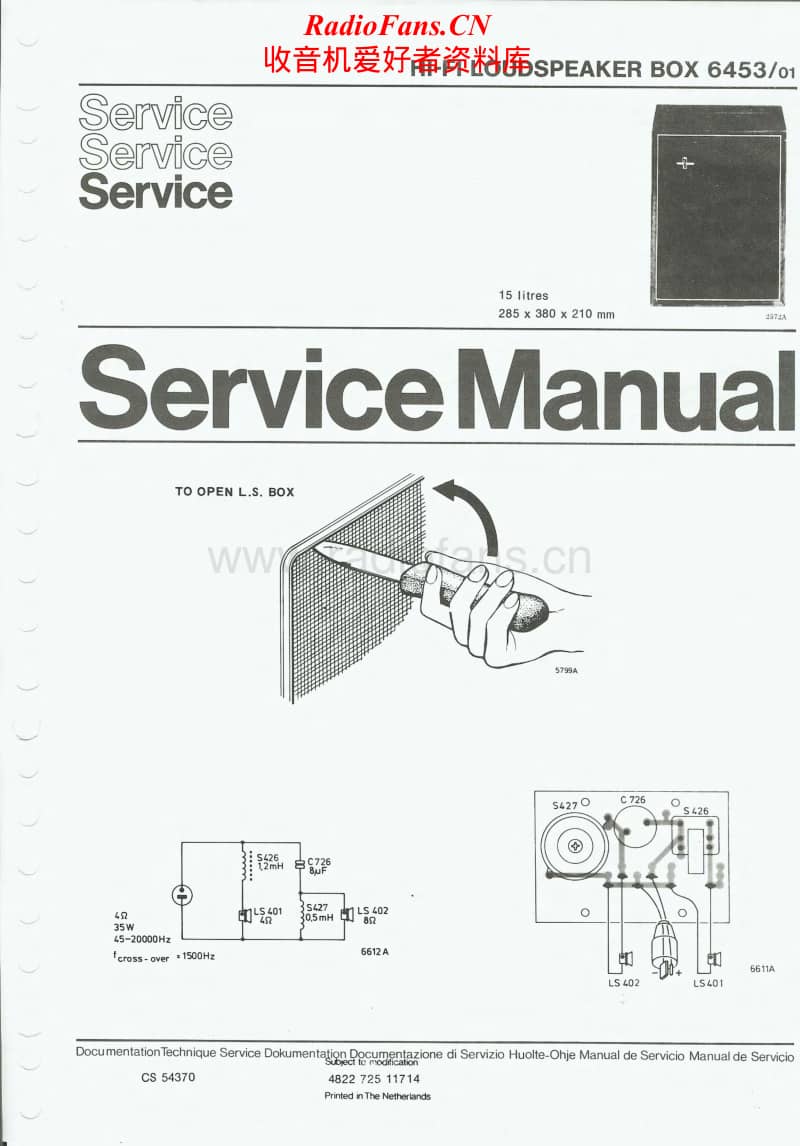 Philips-22-RH-453-Service-Manual电路原理图.pdf_第1页