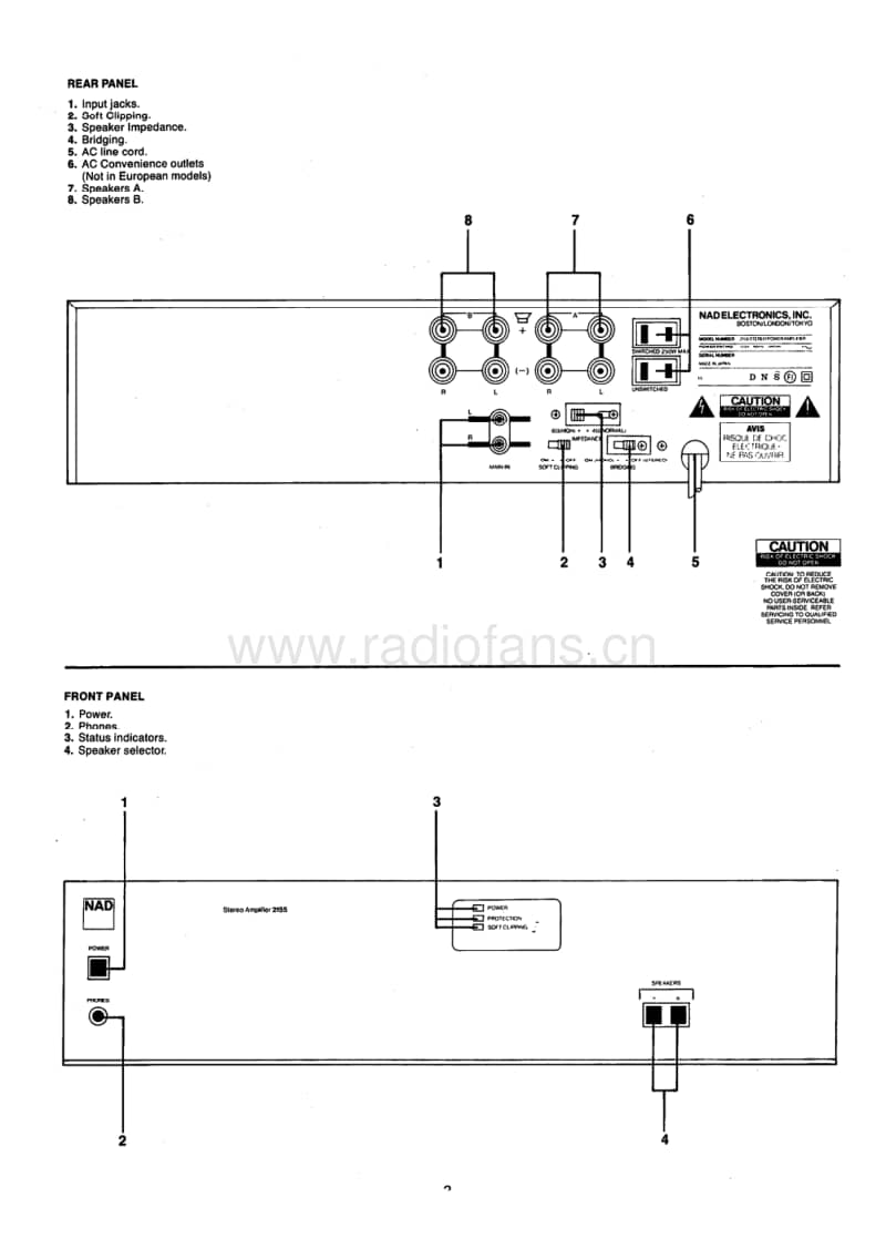 Nad-2155-Service-Manual电路原理图.pdf_第3页