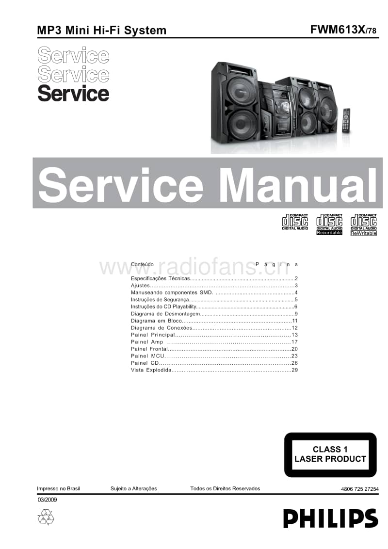 Philips-FWM-613-X-78-Service-Manual电路原理图.pdf_第1页