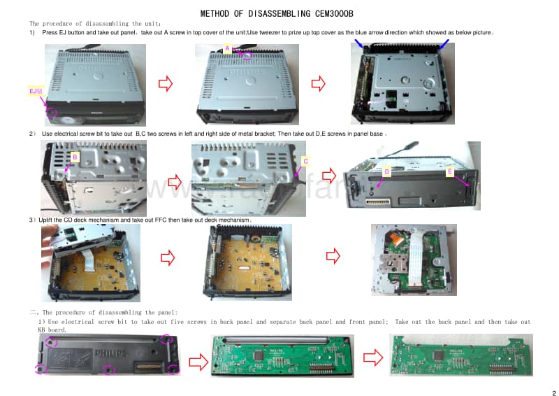 Philips-CEM-3000-B-Service-Manual电路原理图.pdf_第2页