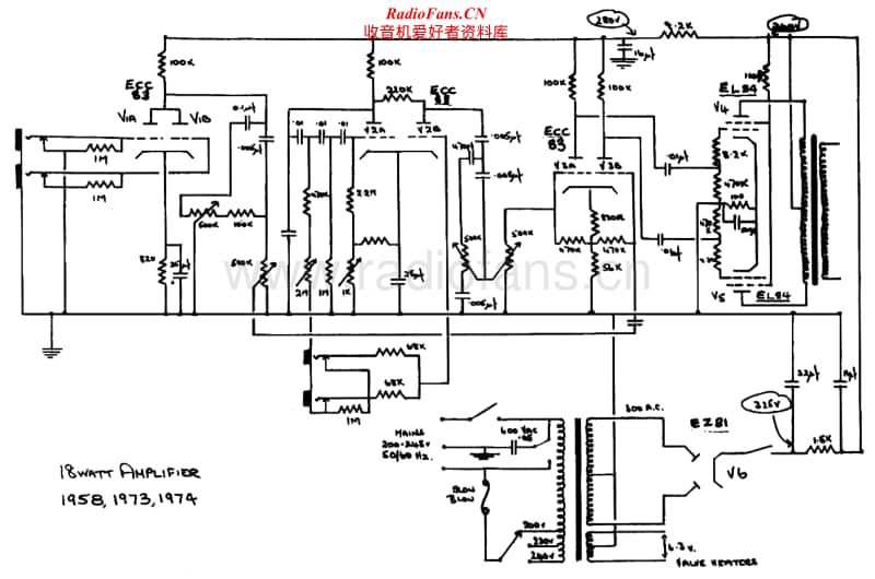 Marshall-1958-1973-1974-18W-Schematic电路原理图.pdf_第1页