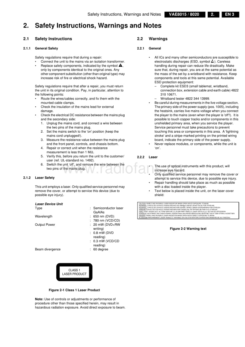 Philips-VAE-8015-Service-Manual电路原理图.pdf_第3页