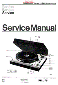 Philips-22-GA-312-Service-Manual电路原理图.pdf