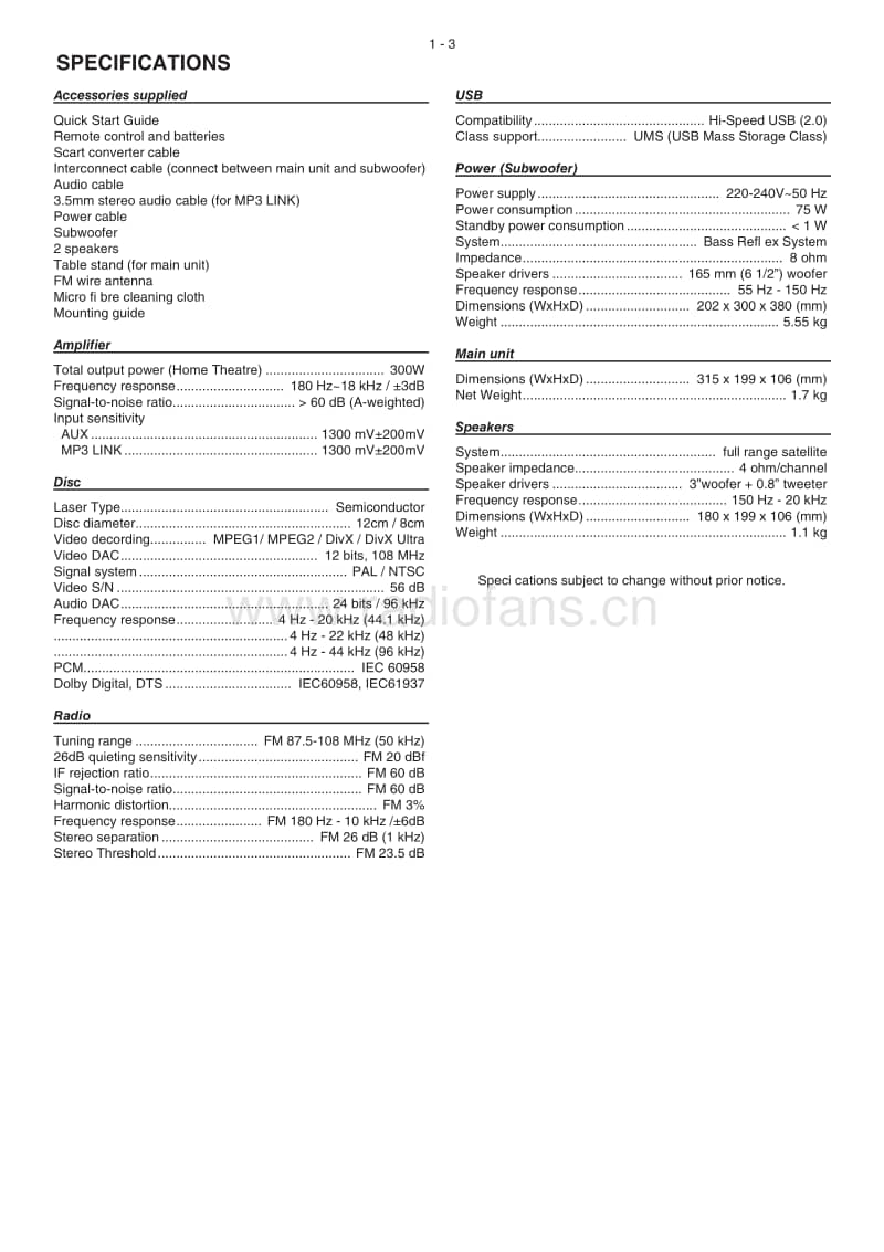 Philips-HTS-4600-Service-Manual(1)电路原理图.pdf_第3页