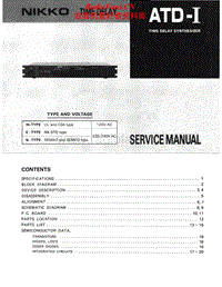 Nikko-Atdi-Service-Manual电路原理图.pdf