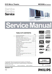 Philips-MCD-288-Service-Manual电路原理图.pdf