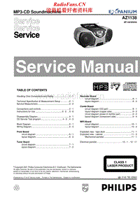 Philips-AZ-1138-Service-Manual电路原理图.pdf