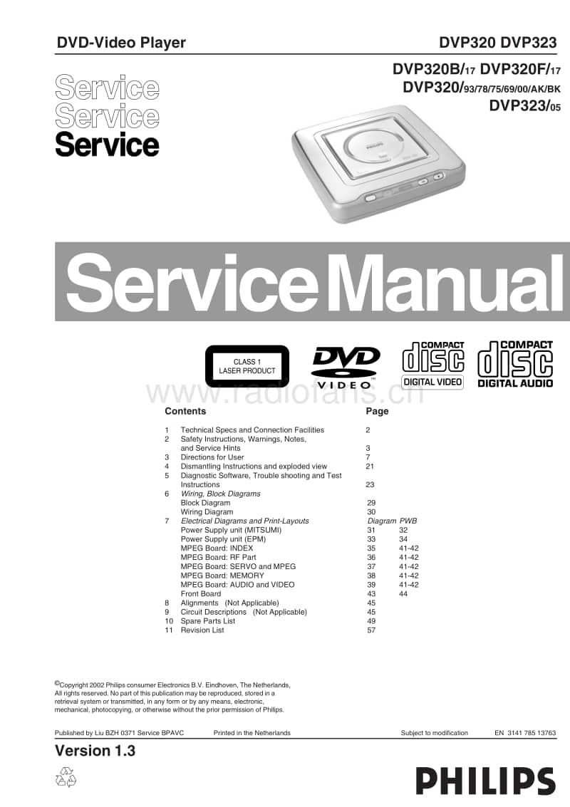 Philips-DVP-320-F-Service-Manual电路原理图.pdf_第1页