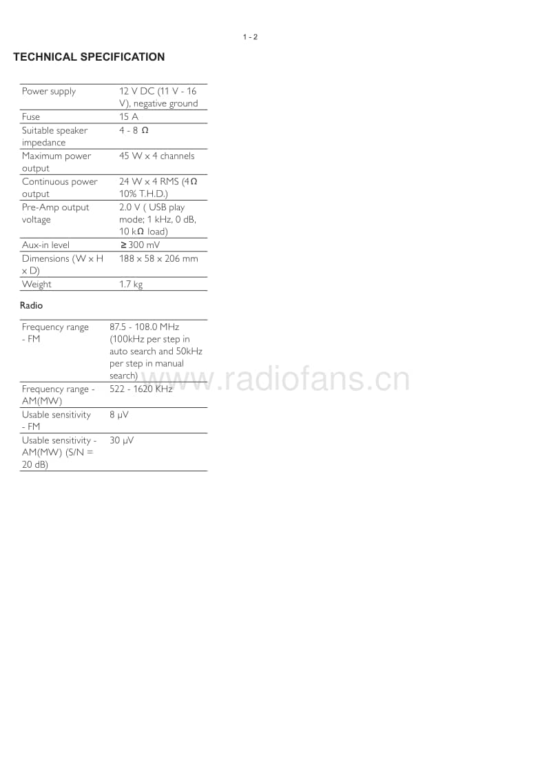 Philips-CEM-210-Service-Manual电路原理图.pdf_第2页