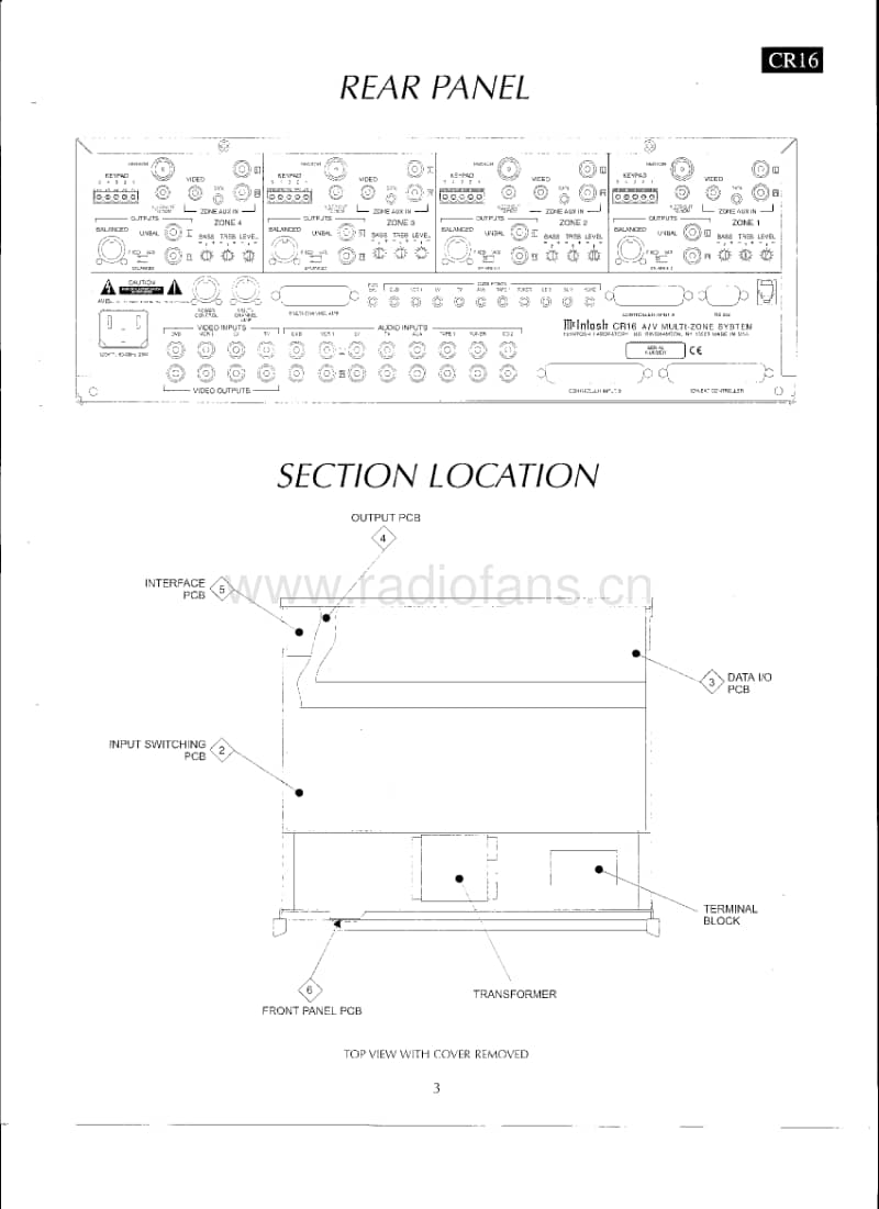McIntosh-CR-16-Service-Manual电路原理图.pdf_第3页