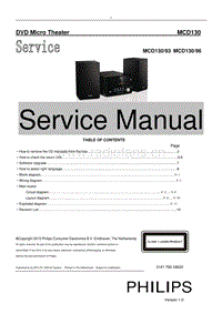 Philips-MCD-130-Service-Manual电路原理图.pdf