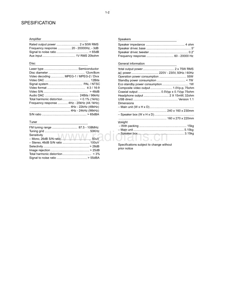 Philips-MCD-716-Service-Manual电路原理图.pdf_第3页