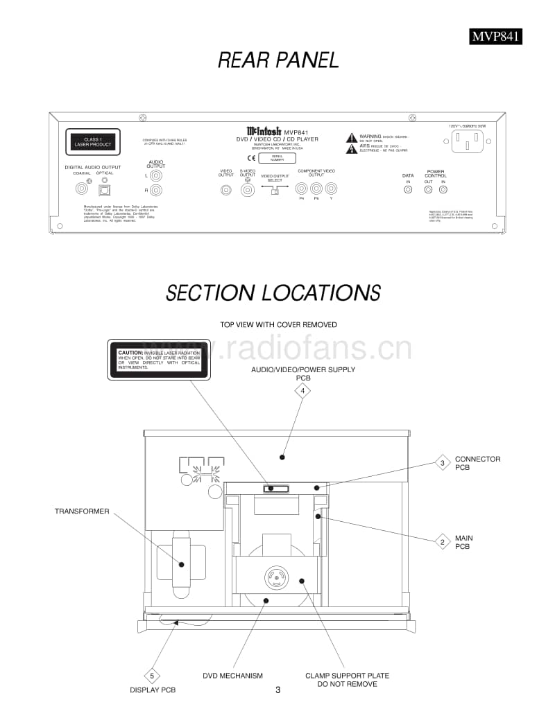 McIntosh-MVP-841-Service-Manual电路原理图.pdf_第3页