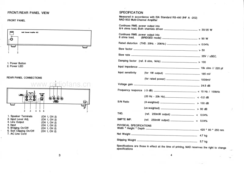 Nad-902-Service-Manual电路原理图.pdf_第3页