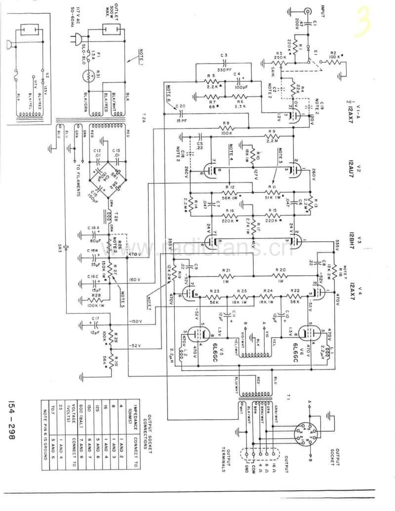 McIntosh-MC-40-Service-Manual电路原理图.pdf_第3页