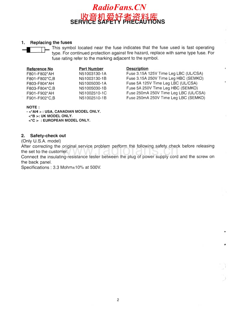 Nad-314-Service-Manual电路原理图.pdf_第2页