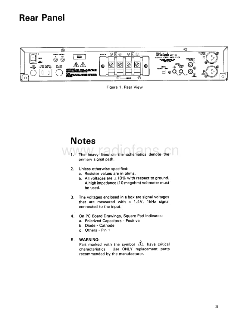 McIntosh-MC-7100-Service-Manual电路原理图.pdf_第3页