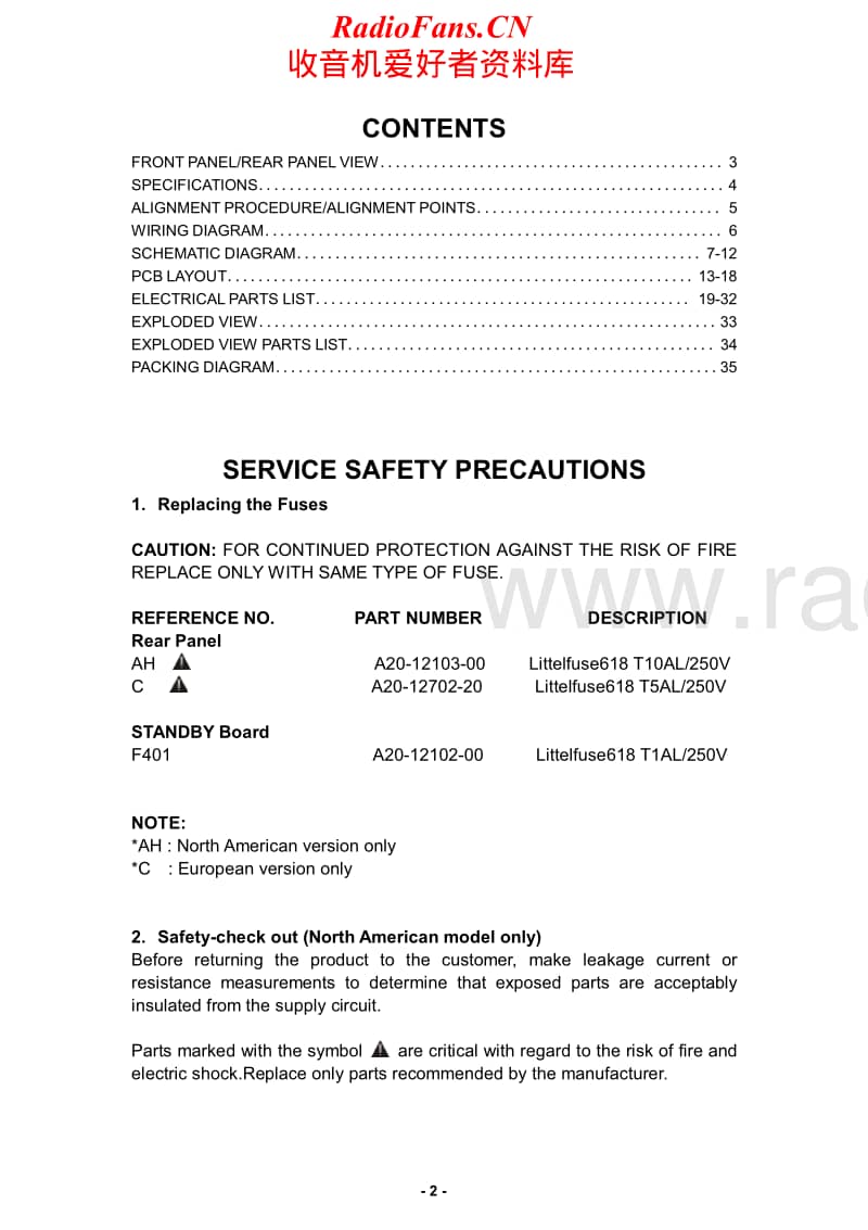 Nad-C-275-BEE-Service-Manual电路原理图.pdf_第2页