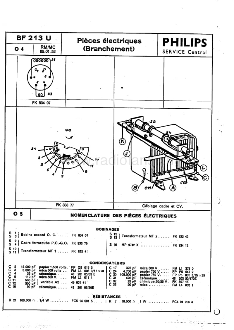 Philips-BF-213-U-Service-Manual电路原理图.pdf_第2页