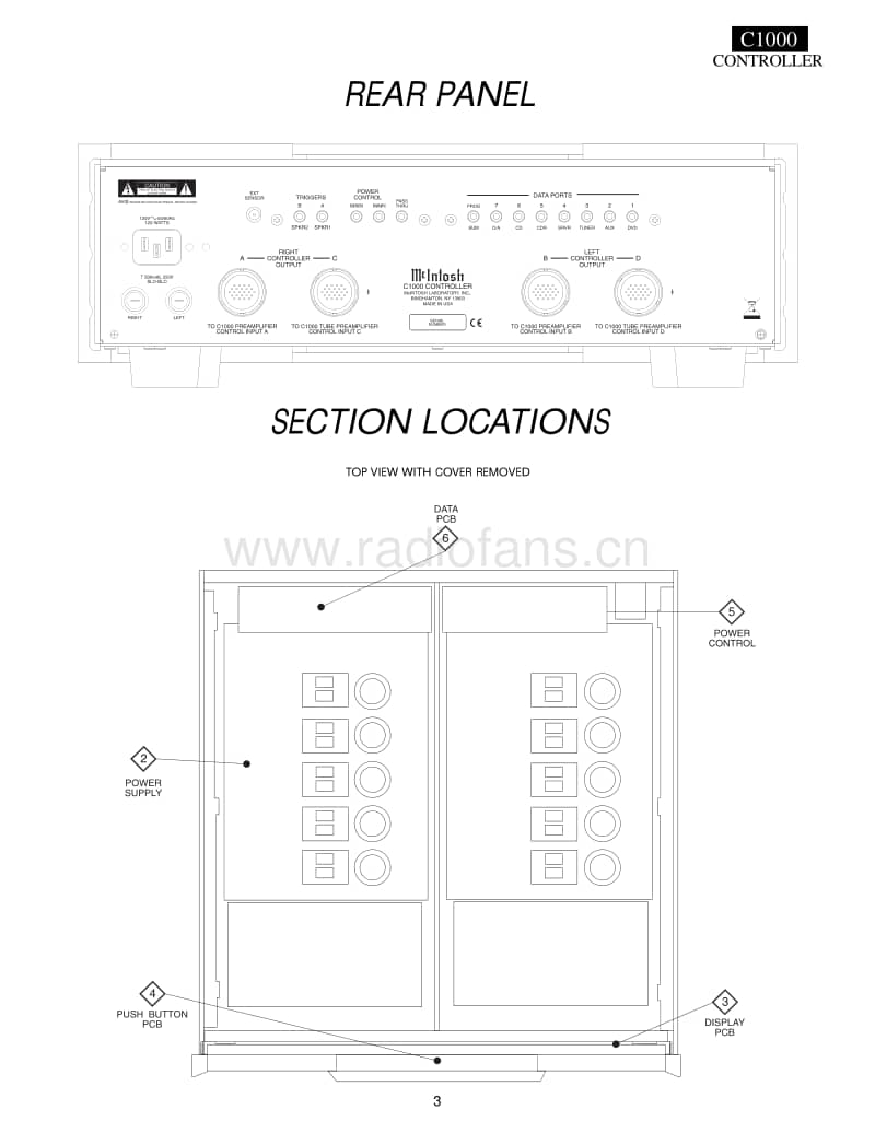 McIntosh-C-1000-Service-Manual电路原理图.pdf_第3页