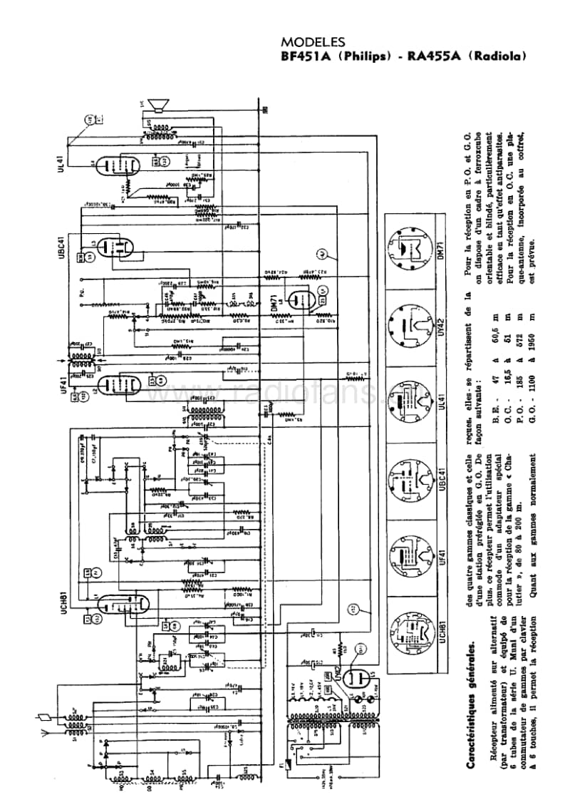 Philips-BF-451-A-Service-Manual电路原理图.pdf_第3页