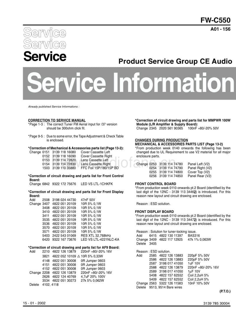 Philips-FWC-550-Service-Manual电路原理图.pdf_第1页