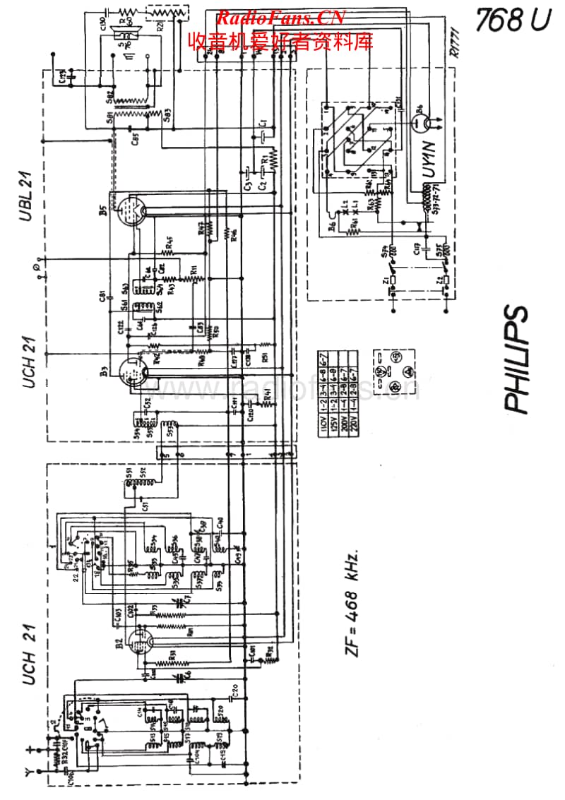 Philips-768-U-Service-Manual电路原理图.pdf_第2页