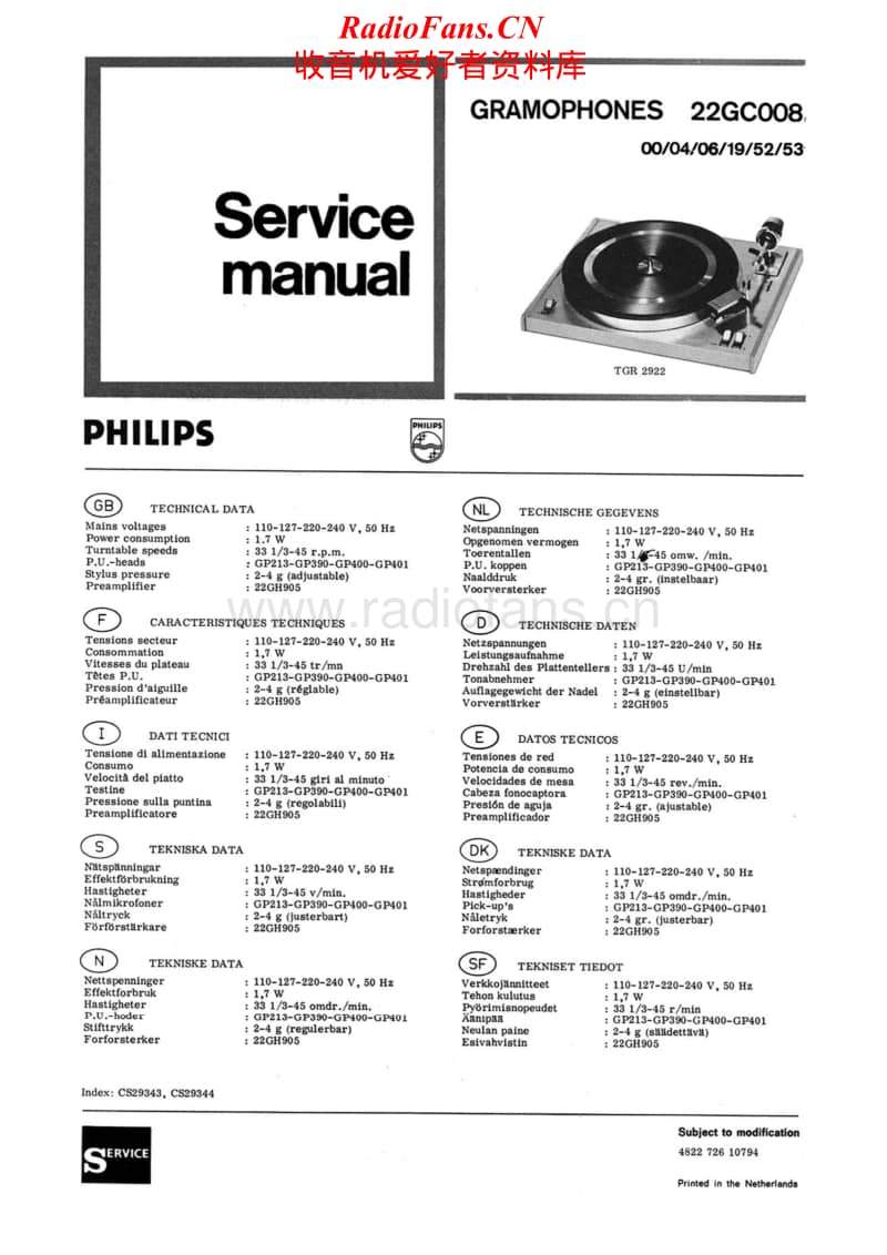 Philips-22-GC-008-Service-Manual电路原理图.pdf_第1页