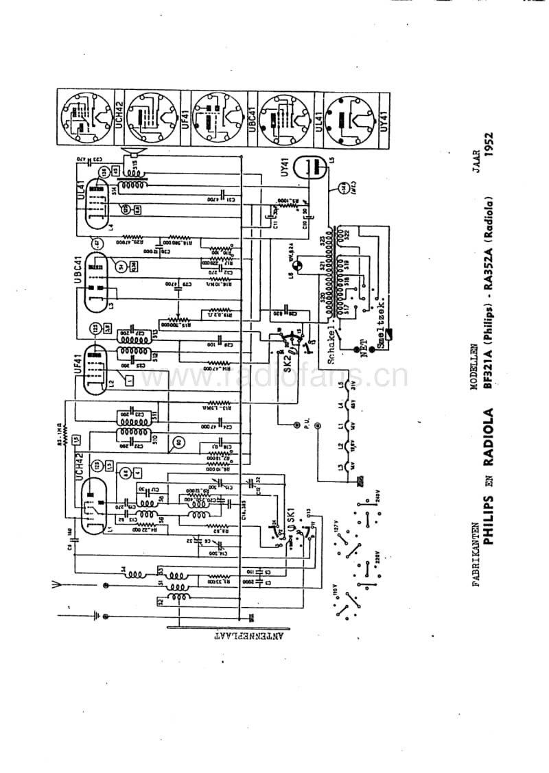 Philips-BF-321A-Schematic电路原理图.pdf_第1页