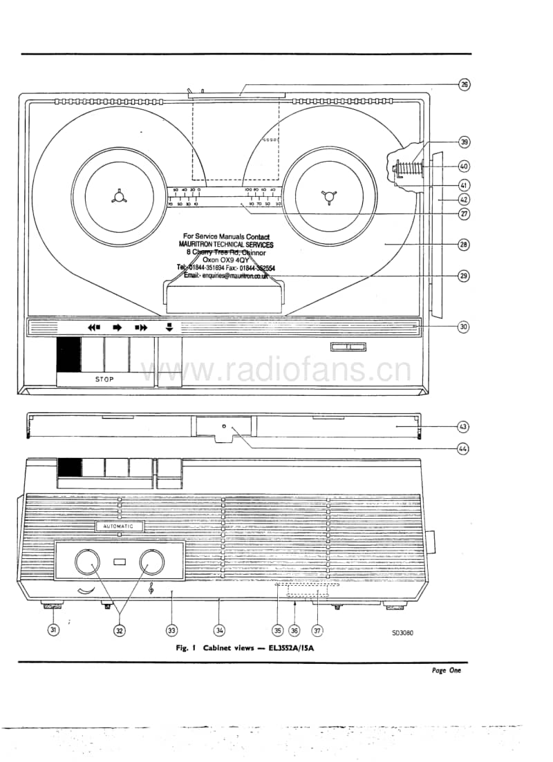 Philips-EL-3515-A-Service-Manual电路原理图.pdf_第2页