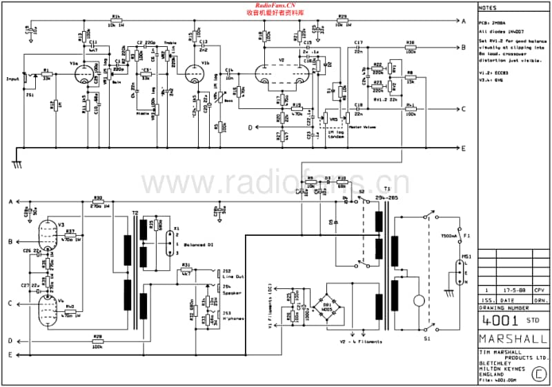 Marshall-4001-Studio-15-Schematic-1电路原理图.pdf_第1页