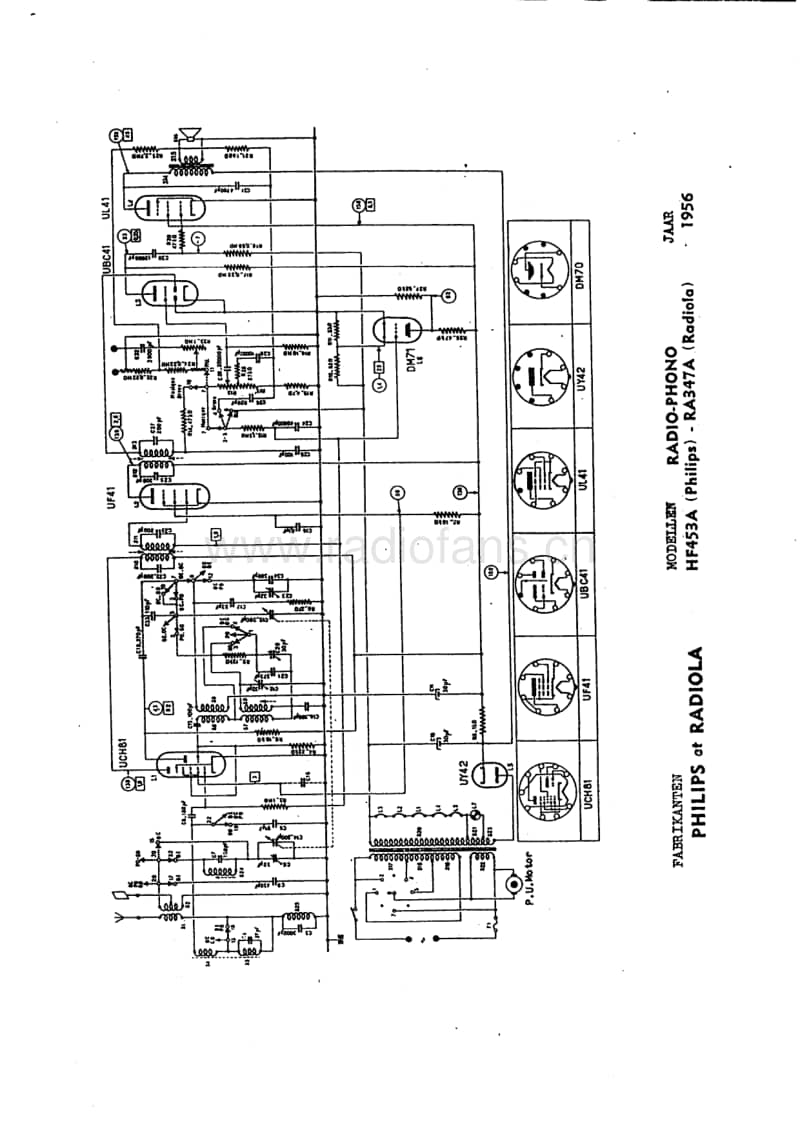 Philips-HF-453A-Schematic电路原理图.pdf_第1页