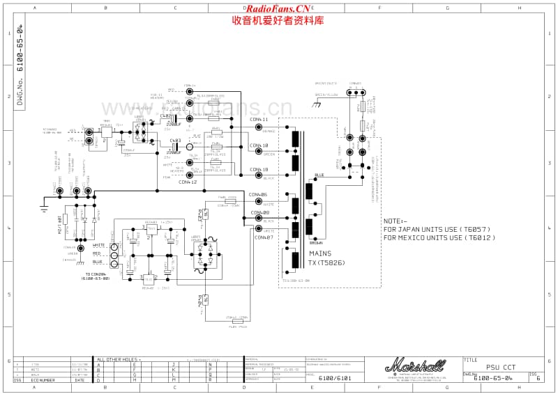 Marshall-6100-65-04-Schematic电路原理图.pdf_第1页