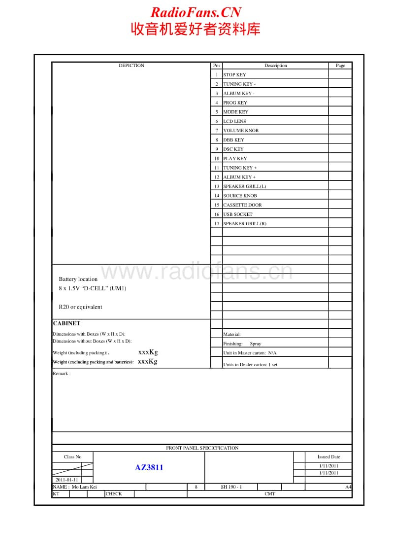 Philips-AZ-3811-Service-Manual电路原理图.pdf_第2页